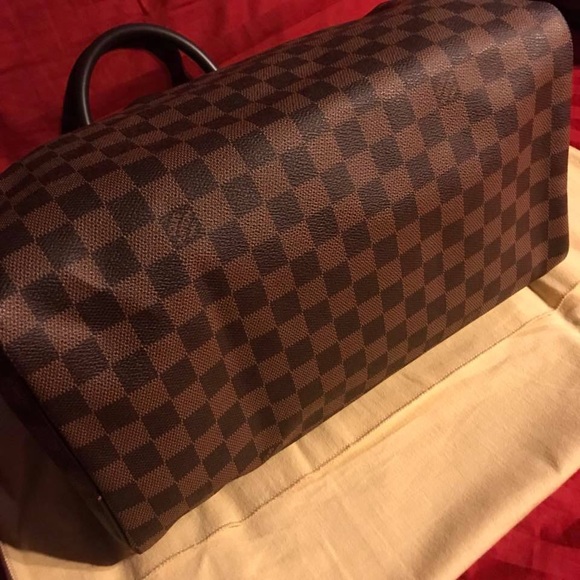 Authentic LV Speedy 35 DAMIER EBENE - Picture 4 of 8